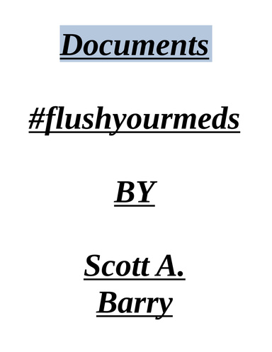 Documents #flushyourmeds
