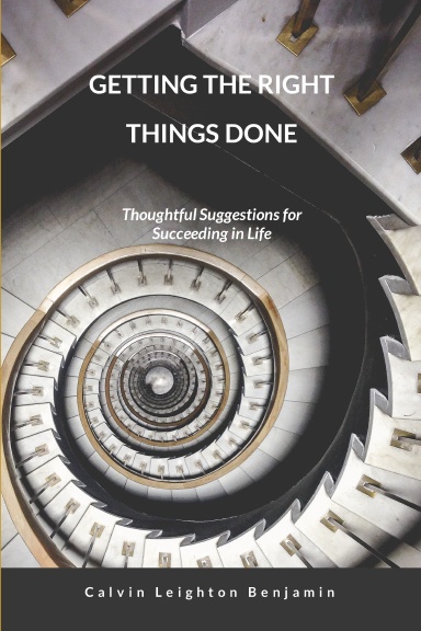 Getting the Right Things Done