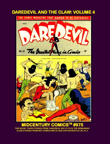 Daredevil And The Claw: Volume 4