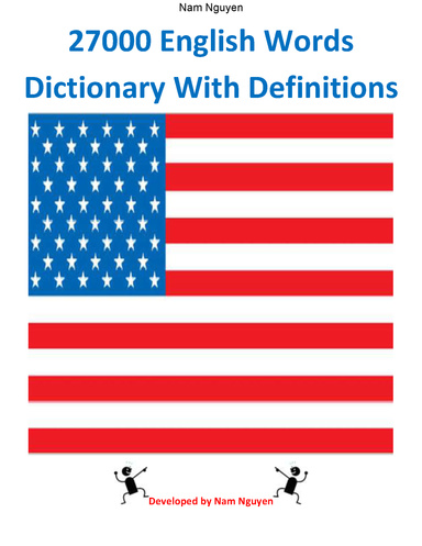 27000 English Words Dictionary With Definition