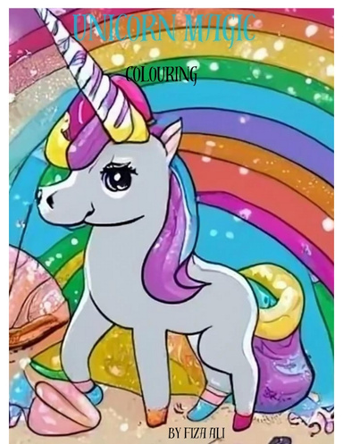 Unicorn magic colouring