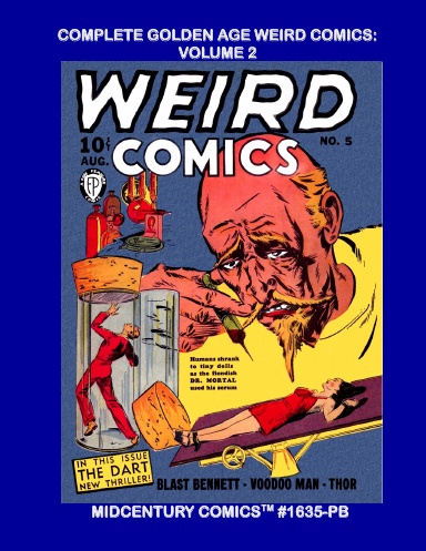 Complete Golden Age Weird Comics: Volume 2 (PB)