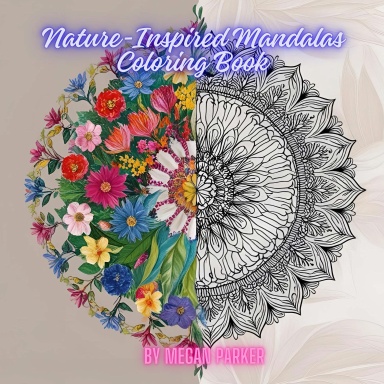 Nature-Inspired Mandalas Coloring Book