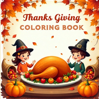 Thanksgiving Coloring Book