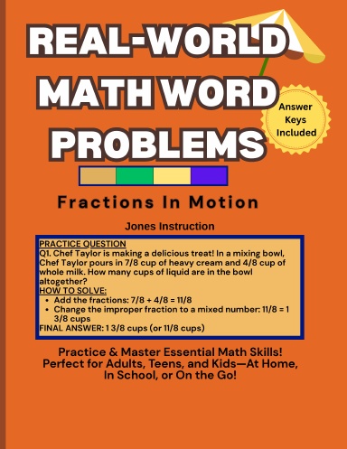 Real World Math Word Problems