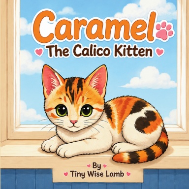 Caramel the Calico Kitten