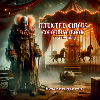 Haunted Circus Colouring Book