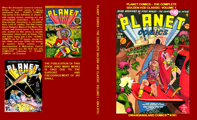 Planet Comics - The Complete Golden Age Classic: Volume 1