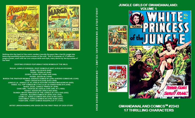 Jungle Girls Of Gwandanaland: Volume 1
