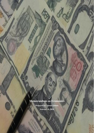 Memorandum on Economics