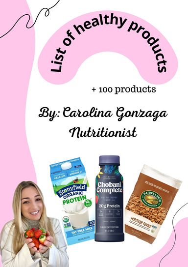 List of healthy products