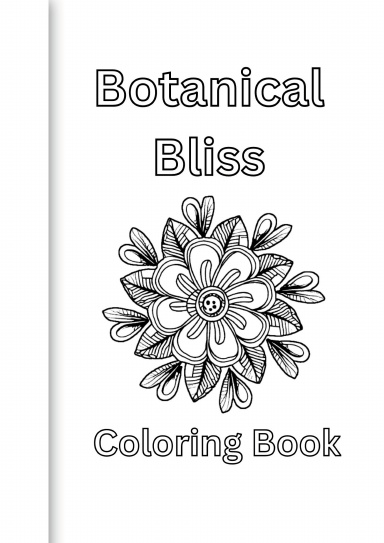 Botanical Bliss Coloring Page