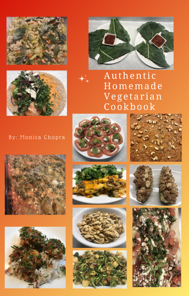 AUTHENTIC HOMEMADE VEGETARIAN COOKBOOK