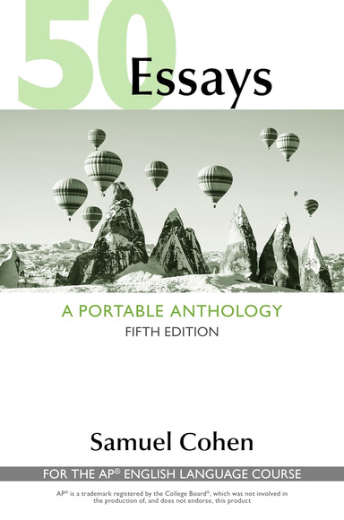 50 Essays: A Portable Anthology 5th Edition