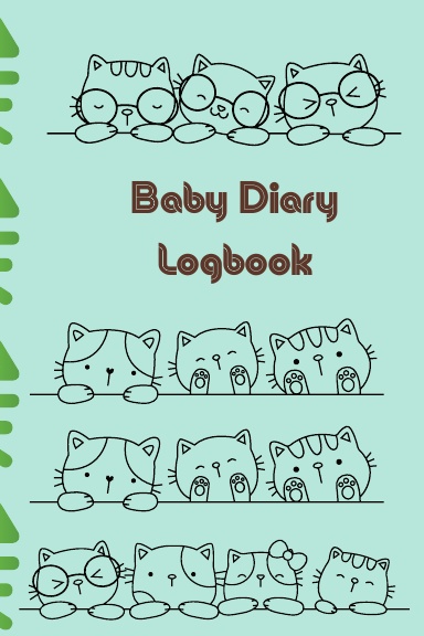 Baby diary logbook