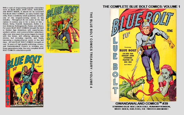 The Complete Blue Bolt Comics: Volume 1 (E)