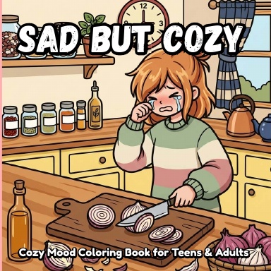 Sad But Cozy Coloring Book