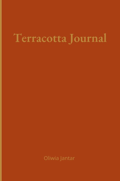 Terracotta Dot Grid Notebook.
