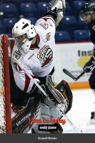 Weekly Planner: Ice Hockey