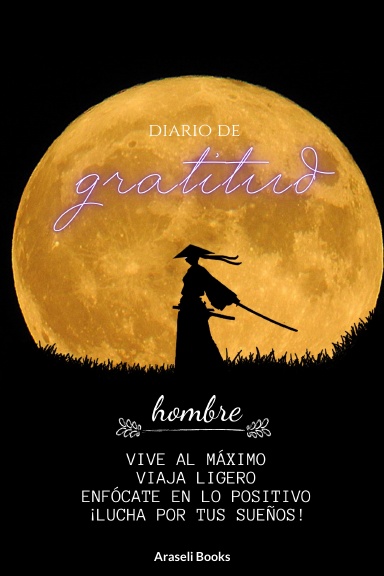 Diario de Gratitud para Hombre
