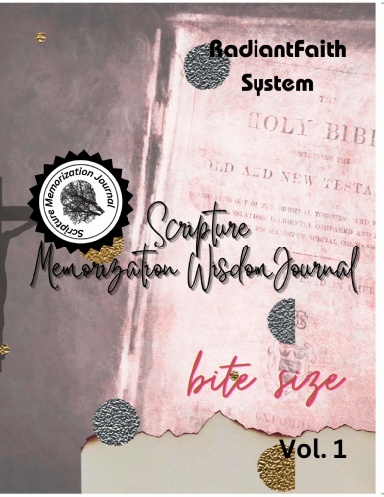 Scripture Memorization Wisdom Journal Vol. 1 (ILLUSTRADED, COLOR)