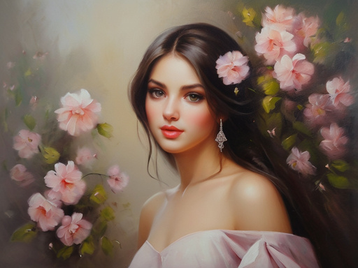 Floral Elegance: The Beauty of Women and Flowers