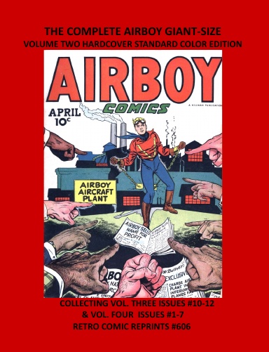 THE COMPLETE AIRBOY GIANT-SIZE VOLUME TWO HARDCOVER STANDARD COLOR EDITION
