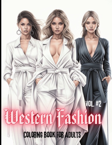 Empire Fashion Coloring Book for Adults - Elegant and Historical Fashion Designs for Relaxation and Creativity.
