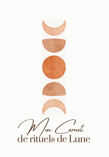 Carnet de rituels de lune - format executive