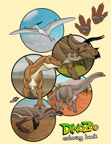 DinoZoo Coloring Book