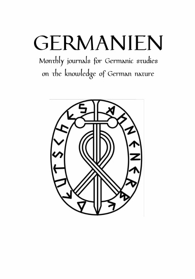 Germanien: Monthly Journals for Germanic Studies