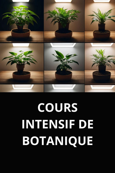 COURS INTENSIF DE BOTANIQUE
