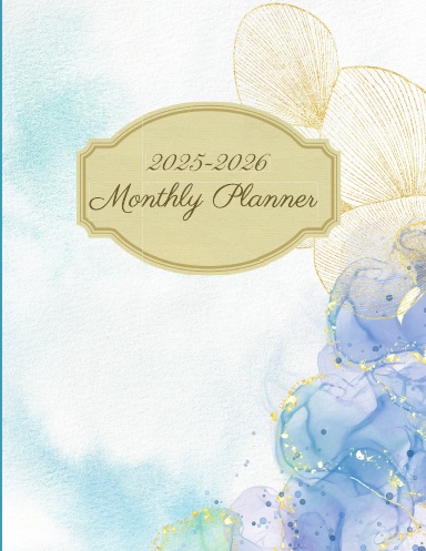 2025-2026 Monthly Planner