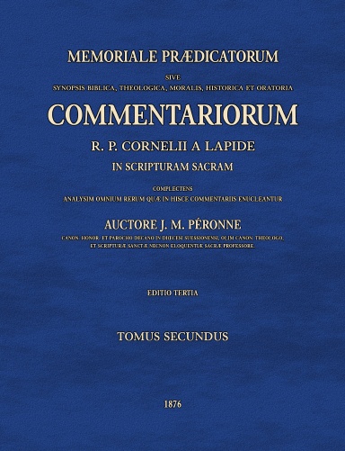 Memoriale Prædicatorum Commentariorum in Scripturam Sacram T2