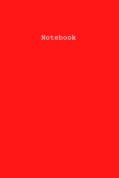 Red Notebook