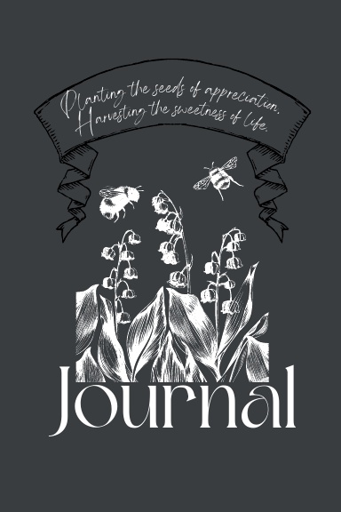 The Sweetness of Life Journal - Dark Grey