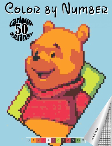 MOSAICS - Color by number book