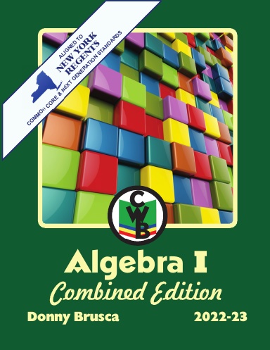 Algebra I Combined Edition: 2022-23
