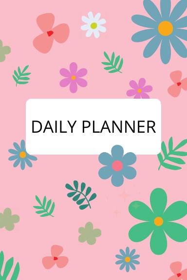 DAILY PLANNER~Small Coil Bound