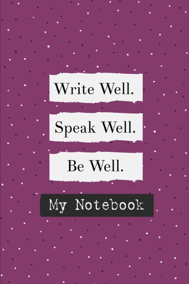 Write Well Notebook