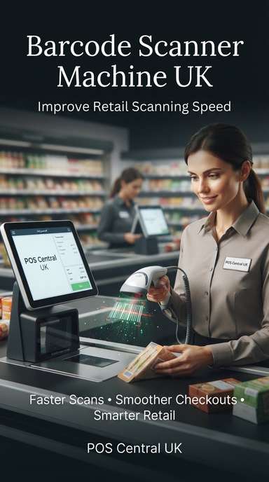 Barcode Scanner Machine UK: Improve Retail Scanning Speed​