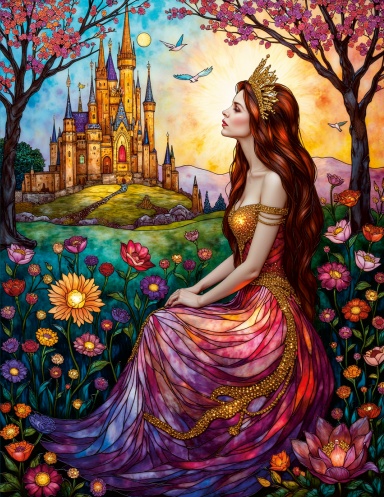 Princess By Castle