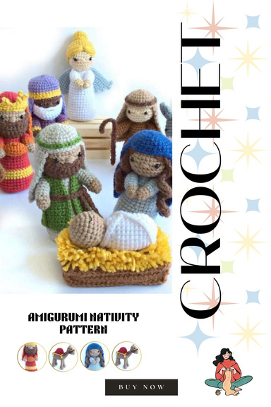 Amigurumi Nativity Crochet Patterns