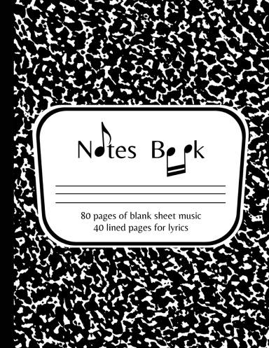 Notes Book - Lyrics Book