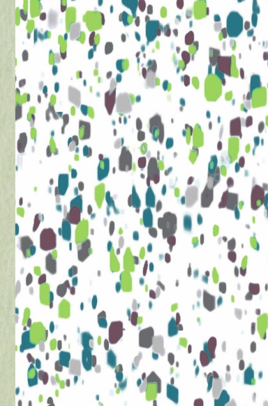 Paint Splatter Hardcover Journal | Lined Notebook