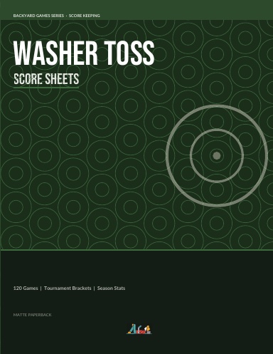 Washer Toss Score Sheets