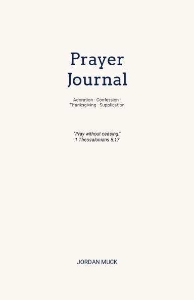 Prayer Journal