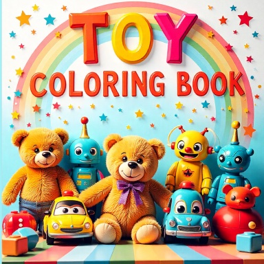 Toy Coloring Book