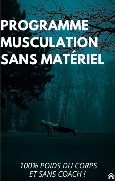 Programme pour la musculation sans salle de sport