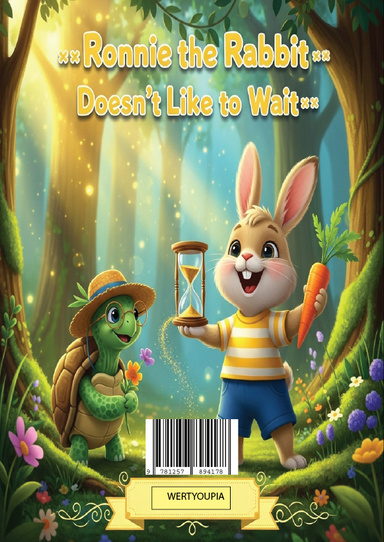 Ronnie the rabbit doesn't like to wait